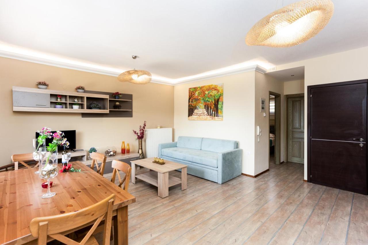 Twinstars Apartment With Courtyard And View Kalyves Polygyrou ภายนอก รูปภาพ